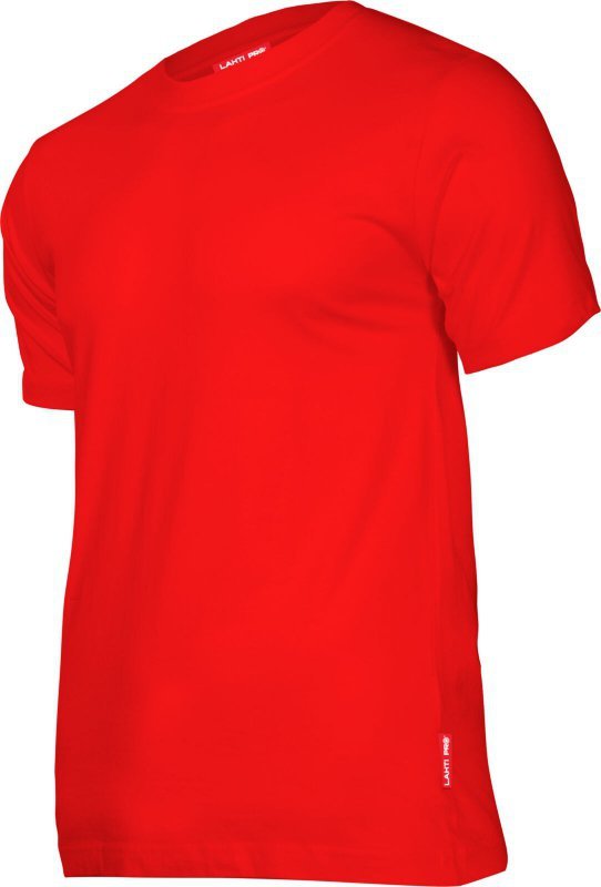 Koszulka t-shirt 180g/m2, czerwona, "2xl", ce, lahti