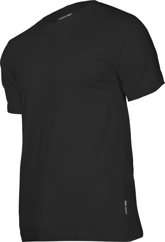 Koszulka t-shirt 180g/m2, czarna, "3xl", ce, lahti