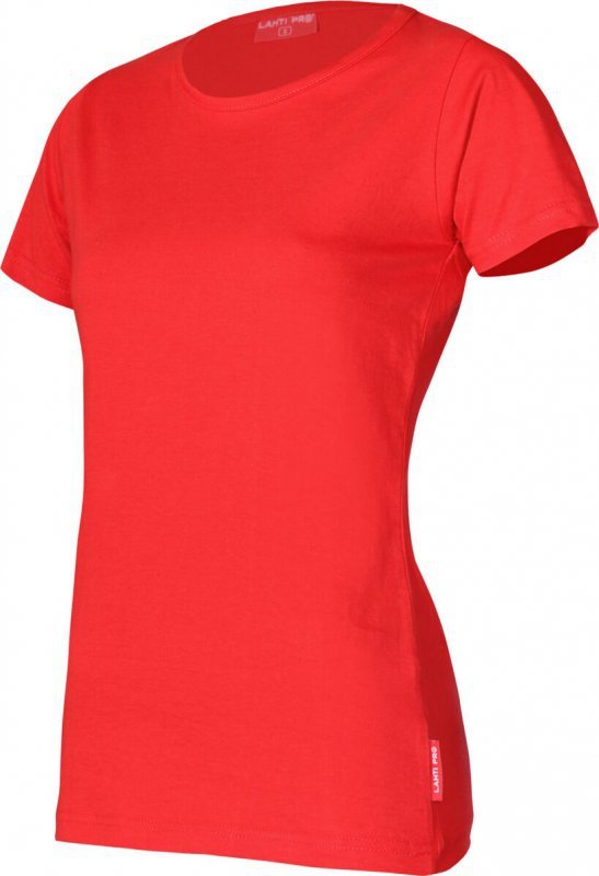 Koszulka t-shirt damska, 180g/m2, czerwona, "xl", ce, lahti