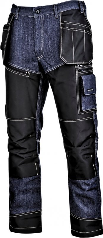 Spodnie jeansowe niebieskie ze wzmocnieniami, "xl", ce,lahti