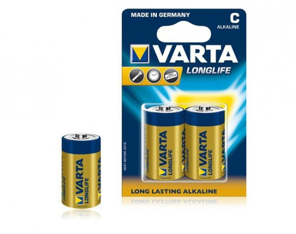 Bateria alkaliczna VARTA LR14 LONGLIFE 2szt./bl.
