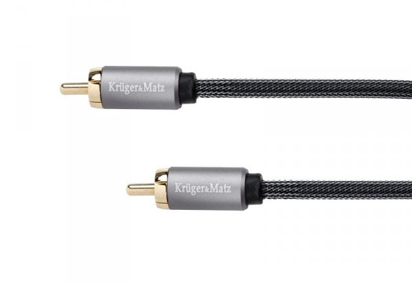 Kabel 1RCA-1RCA 1.0m Kruger&Matz