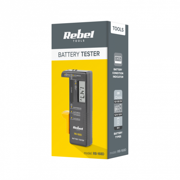 Tester baterii REBEL RB-168D