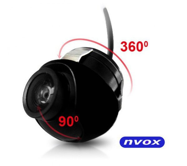 Samochodowa kamera cofania obrotowa o 360 stopni... (NVOX CM360)