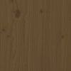 Stolik kawowy, miodowy brąz, 45x45x30 cm, lite drewno sosnowe