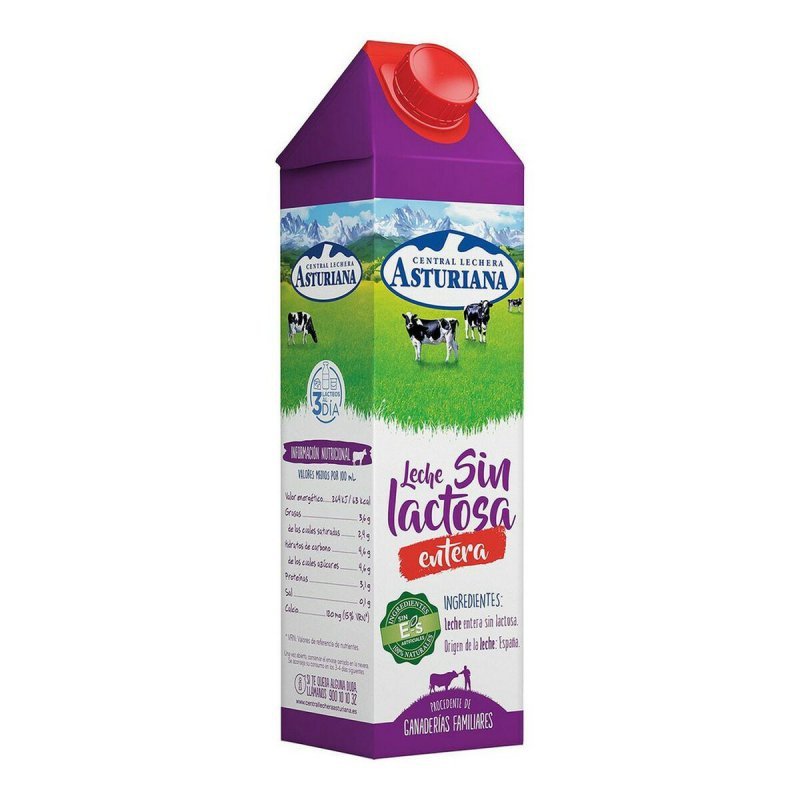 Milk Central Lechera Asturiana Nie zawiera laktozy (1 L)
