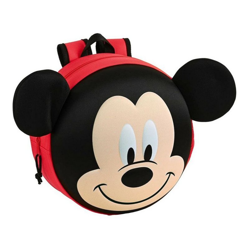 Plecak dziecięcy 3D Mickey Mouse Clubhouse Czerwony Czarny (31 x 31 x 10 cm)