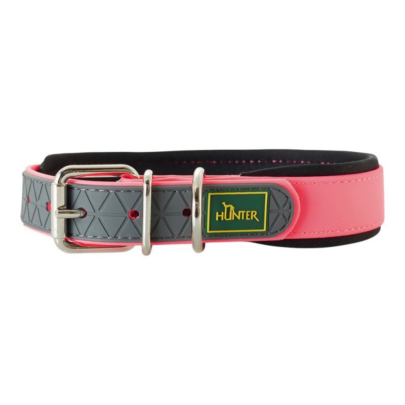 Obroża dla psa Hunter Convenience Comfort Różowy (22-30 cm)