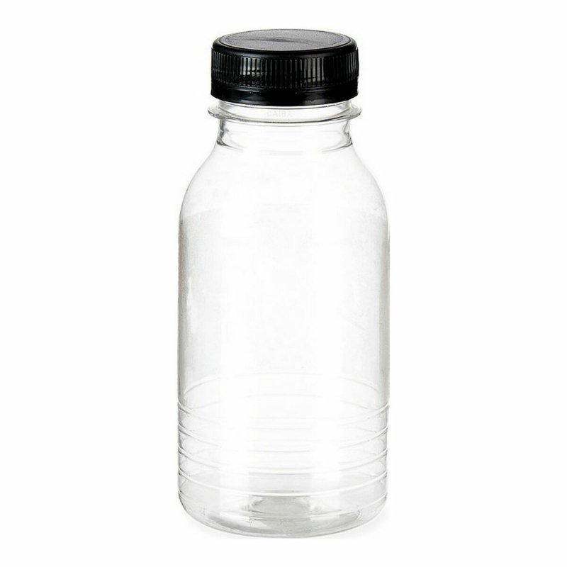 Butelka Przezroczysty Czarny Plastikowy (500 ml) (6,5 x 19 x 6,5 cm) (20 Sztuk)