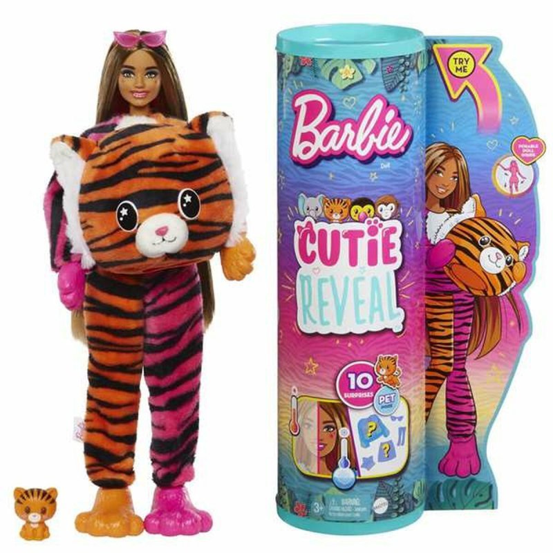 Lalka Mattel Cutie Reveal Tygrys