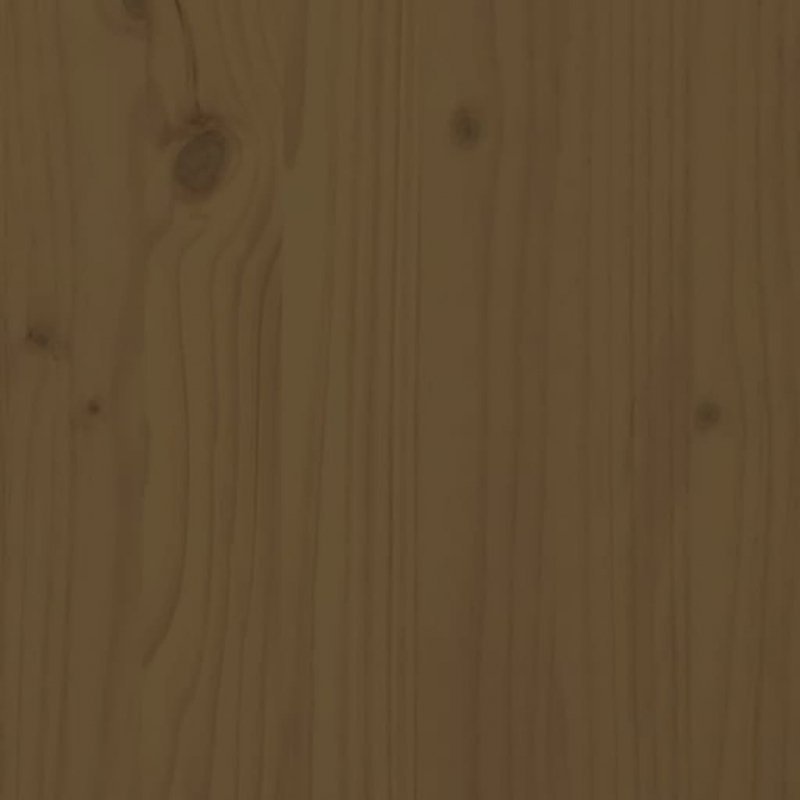 Stolik kawowy, miodowy brąz, 45x45x30 cm, lite drewno sosnowe