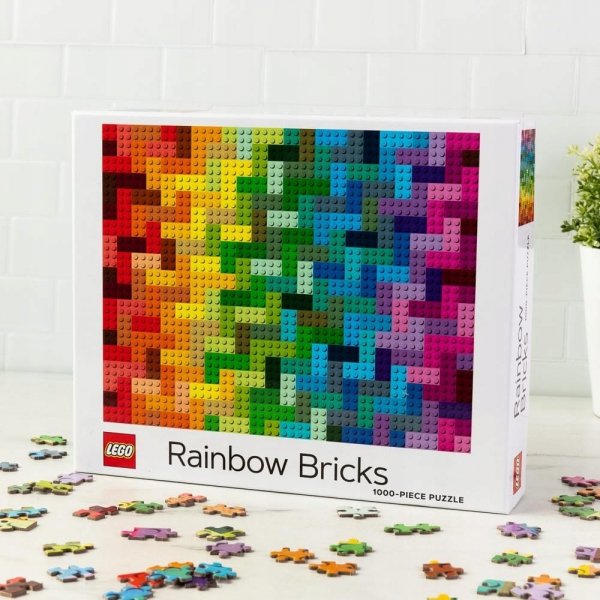Puzzle Klocki LEGO Rainbow Bricks 1000 elementów