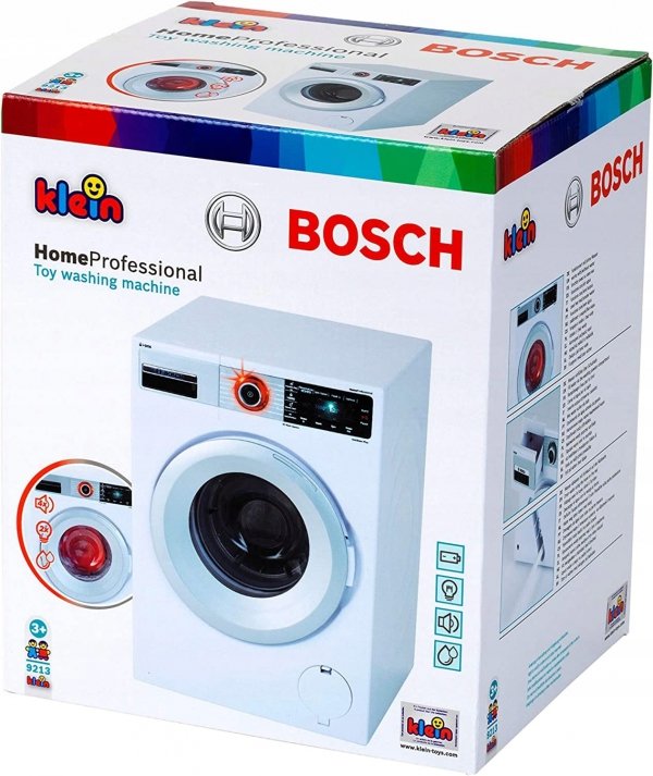 Biała Pralka Dla Dzieci Bosch Realistyczne Funkcje