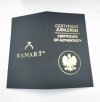 Cudowny medalik w sercu złoto 585