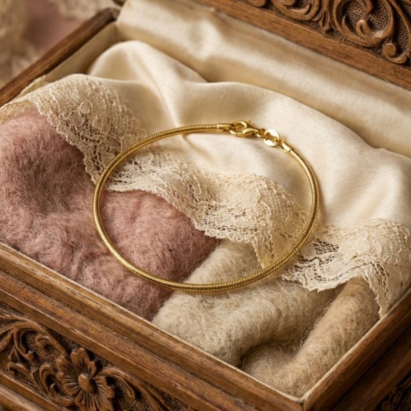 Bransoletka linka kuta złoto 585