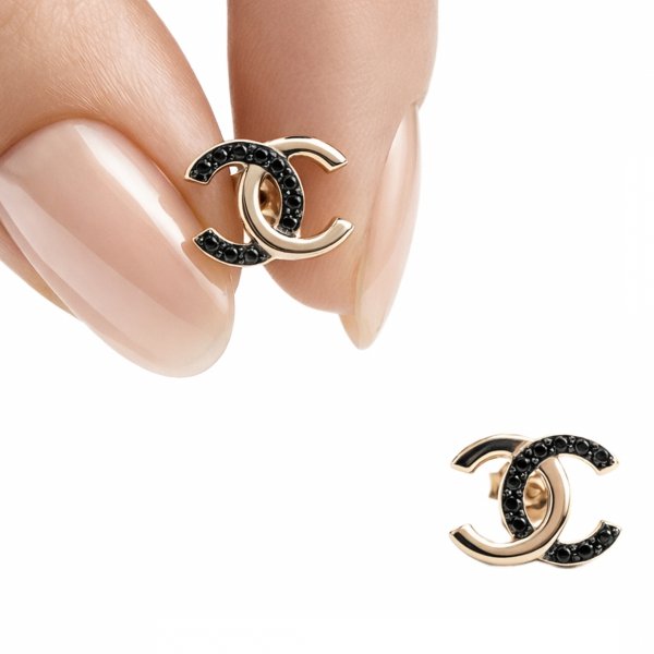 Kolczyki sztyft o splecionej formie złoto 585