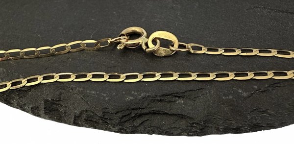  Bransoletka pancerka KUTA 18cm złoto 585 