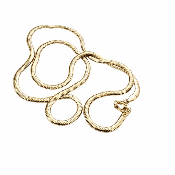 Naszyjnik taśma 50cm złoto 585