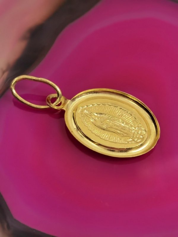 Medalik cudowny złoto 585 