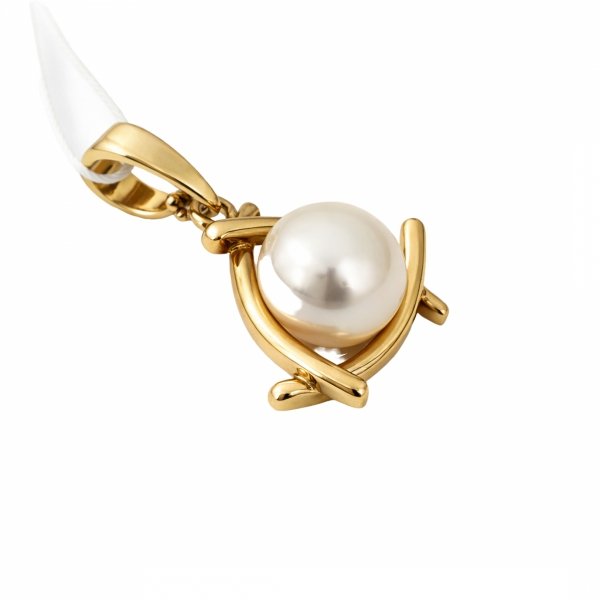 Wisior z perłą złoto 585