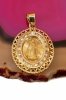 Medalik wizerunek Niepokalana koronka złoto 585 