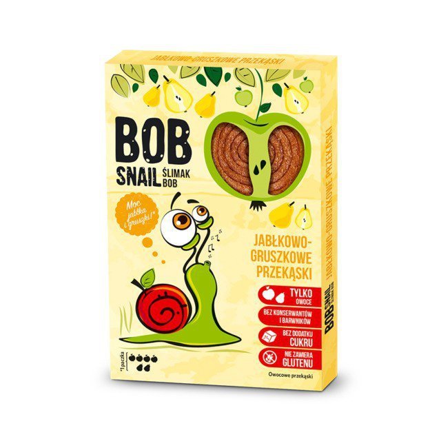 Bob Snail jabłko-gruszka, 60g