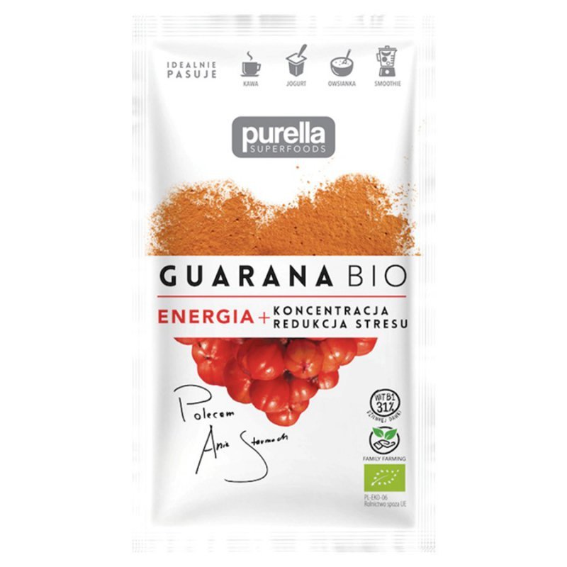 Guarana Purella Superfoods BIO, 21g