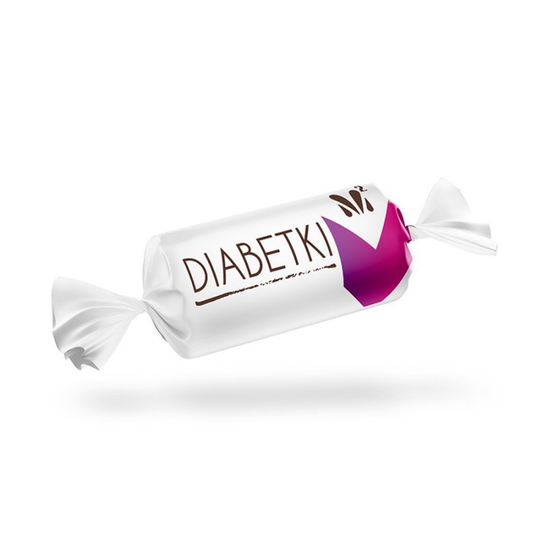 Czekoladki czarna porzeczka z jogurtem Diabetki, 100g