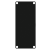 CAYMON CASY101/B CASY 1 space closed blind plate Black version