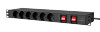 CAYMON PSR269GS/B 19 calilistwa zasilająca unit - German 6 x front sockets + 9 x rear sockets - D