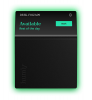 System rezerwacji biurek Humly Booking Device 1 szt + zasiłacz