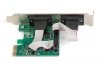 Digitus Karta rozszerzeń (Kontroler) RS232 PCI Express, 2xDB9, Low Profile, Chipset: ASIX99100