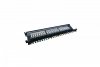 Digitus Patch panel 19 cali 24 porty, kat.6, S/FTP, 1U, wspornik kablowy, czarny (kompletny)