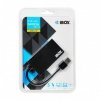 iBOX Hub USB 3.0 4-porty, slim IUH3F56 (4x USB 3.0) Czarny