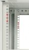 Extralink Szafka wisząca rack 12U 600x450 szara metalowe drzwi