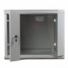 Digitus Szafa wisząca jednosekcyjna 19 cali 9U 501/600/450mm, drzwi szklane, szara (RAL 7035)