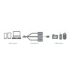LogiLink Hub USB-C 3.1, 3 porty