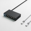 Extralink Switch EUROS V2 6 portów POE SWITCH 4X porty 10-100MBPS POE + 2X porty UPLINK 802.3AF 60W