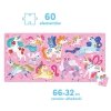 CzuCzu Puzzle 60 elementów Ach Jednorożce