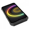 ULEFONE Smartfon Armor 21 8/256GB IP68/IP69K 9600 mAh DualSIM głośnik RGB czarny