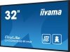 IIYAMA Monitor Digital Signage, wielkoformatowy 31.5 cala LH3260HS-B1AG matowy 24h/7  