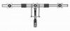 Gembird Uchwyt ścienny 3 monitory 17-27 cali 6kg