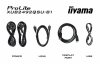 IIYAMA Monitor 23.8 cala ProLite XUB2492QSU-B1 IPS,QHD,USB-C,100Hz,3xUSB(3.2),HDMI,DP  300cd/m2,FreeSync,2x2W,HAS(150mm),PIVOT