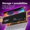 Crucial Dysk SSD P310 500GB M.2 NVMe PCIe 4.0 2280 7100/6000
