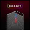AXAGON EEM2-GAM Obudowa zewnętrzna aluminiowa USB-C 3.2 Gen 2 M.2 NVMe/SATA SSD Gaming