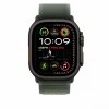 Apple Opaska Trail w kolorze zielonym do koperty 49 mm - rozmiar S/M - elementy z tytanu w kolorze czarnym