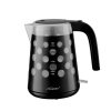 Feel-Maestro Czajnik elektryczny 1,7l  2200W KROPKI  MR-045-BLACK