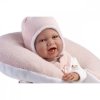 Llorens Lalka bobas Mimi 42 cm z poduszką rogal