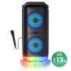 Media-Tech Głośnik BT POWER AUDIO MT3183 Karaoke/Bluetooth 5.3/FM/MP3/MicroSD/USB/AUX/Jack 6.3/USB-C/Iluminacja/RMS 50W/PMPO 900W
