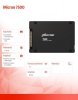Micron Dysk SSD 7500PRO 1920GB NVMe U.3 15mm Single pack